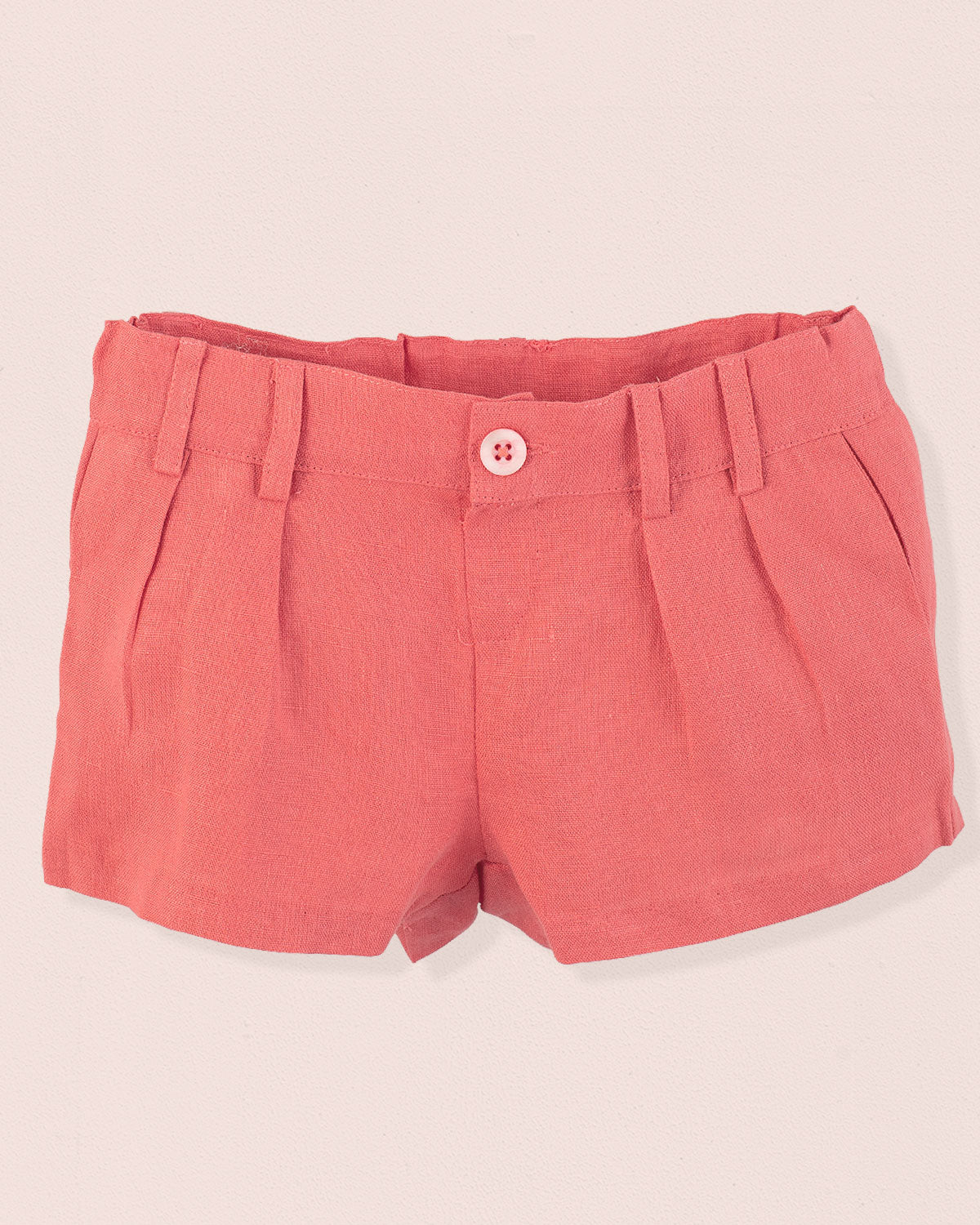 Elie Coral Linen Shorts